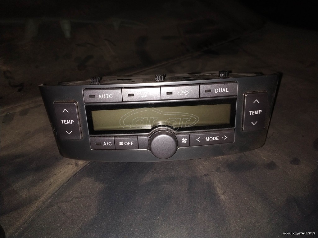 ΟΘΟΝΗ ΚΛΙΜΑΤΙΣΜΟΥ TOYOTA AVENSIS T25 03 - 08
