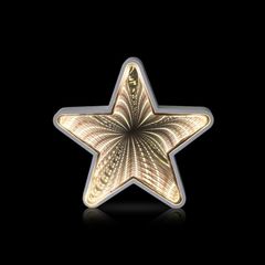 Αστέρι με εφέ Infinity Mirror, μπαταρίας, LED θερμό φως 27-00510
