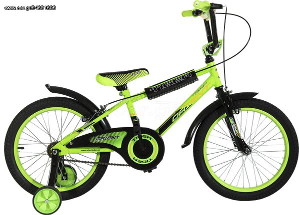 Orient '24 Ποδήλατο παιδικό ORIENT TIGER 16″ πράσινο