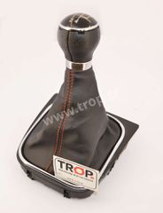 Πόμολο, Λεβιέ και Φούσκα για VW Golf 5 - 6, Jetta (5 Ταχύτητες) με Κόκκινα Γαζιά