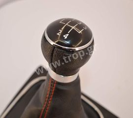 Πόμολο, Λεβιέ και Φούσκα για VW Golf 5 - 6, Jetta (5 Ταχύτητες) με Κόκκινα Γαζιά-thumb-2