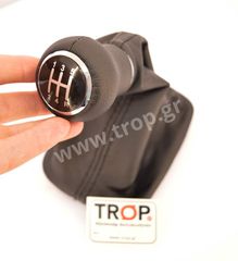 Πόμολο Λεβιέ Ταχυτήτων με Δέρμα για Audi A6 C5 (1997-2004)