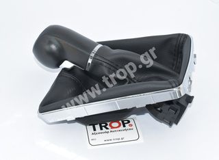 Λεβιές 5 Ταχυτήτων με Δέρμα συμβατό Opel Astra Η (Μοντέλα 2004-2009)-thumb-2