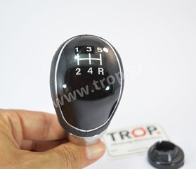 Νέο Πόμολο Λεβιέ Ταχυτήτων για Ford Focus, Focus CMAX, Fiesta, Mondeo κ.α. - Μαύρο