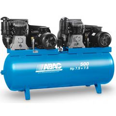 PRO B6000 900LT T7.5 - 7.5HP Αεροσυμπιεστής Με Ιμάντα Διπλής Κεφαλής - ΙΜΑΝΤΑ - ABAC (#200230)