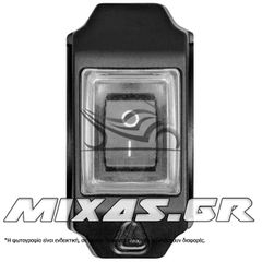 ΔΙΑΚΟΠΤΑΚΙ ΤΙΜΟΝΙΟΥ (ΜΠΟΥΤΟΝ) ON-OFF MOTO 12V 6A ΑΔΙΑΒΡΟΧΟ LAMPA