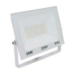 Προβολέας LED-SMD 30W 230Vμε ενδιάμεσο χρώμα φωτός 4000K IP65 σε λευκό χρώμα