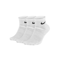 Nike Everyday Cushioned SX7667-100 Αθλητικές Κάλτσες Λευκές 3 Ζεύγη