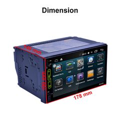  Οθόνη 7in 2din Android 6.1 - Gps - Wifi - Bluetooth - Usb - mSD -thumb-1