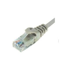 Καλώδιο Patch cord υψηλών προδιαγραφών UTP CAT-5e 10m σε γκρι χρώμα
