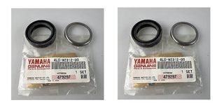 RD-350LC(1981-1982),RD-250LC, RZ-250(4L3),RZ-350 (4U0)(1980) YAMAHA ΤΣΙΜΟΥΧΕΣ ΠΙΡΟΥΝΙΟΥ ΣΕΤ , 2 ΤΕΜΑΧΙΑ ΜΑΖΙ ΜΕ ΤΗΝ ΡΟΔΕΛΑ(ΑΣΦΑΛΕΙΑ) ΚΟΜΠΛΕ,ΓΝΗΣΙΕΣ