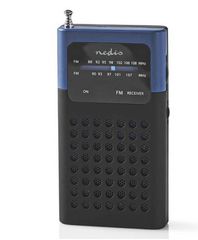Nedis RDFM1100 FM RADIO 1.5W ΜΠΛΕ