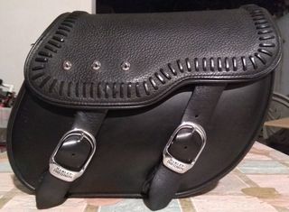 Fat Boy Leather Saddlebags