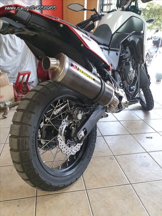 Yamaha Tenere 700 akrapovic carbon titanium 