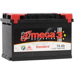 ΜΠΑΤΑΡΙΑ A-MEGA 12VOLT 74AH BAT-12V74A