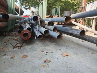 Ακριανοί πάσσαλοι στήριξης γεωργικής παλμέτας διαφόρων διαστάσεων και διατομών (μεταχειρισμένοι)-thumb-1