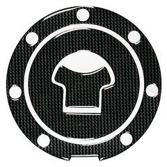 Διακοσμητική τάπα βενζίνης αυτοκόλλητη Carbon Look/Honda. Mε 7 τρύπες. Εύκολη στην τοποθέτηση.
