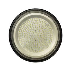 Καμπάνα φωτιστικό HIGH BAY Φ36 200W UFO με ενδιάμεσο φως 4000K 20000LM και γωνία θέασης 90° σε μαύρο χρώμα