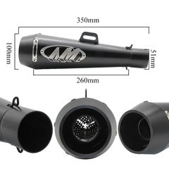 Τελικό Universal 51mm [Black] Κωδ.403
