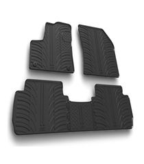 ΜΑΡΚΕ ΠΑΤΑΚΙΑ ΣΕ ΣΚΑΦΗ ΛΑΣΤΙΧΟ ΓΙΑ PEUGEOT 5008 5D 01/2017+ SUMISURA ΣΕ ΜΑΥΡΟ ΧΡΩΜΑ ME ΚΟΥΜΠΩΜΑΤΑ LAMPA - 4 ΤΕΜ.