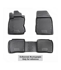 ΜΑΡΚΕ ΠΑΤΑΚΙΑ ΣΕ ΣΚΑΦΗ TPE ΛΑΣΤΙΧΟ ΓΙΑ BMW X5 2006-2013  (ΑΝΘΡΑΚΙ/ΣΚΟΥΡΟ ΓΚΡΙ) - 4 ΤΕΜ.