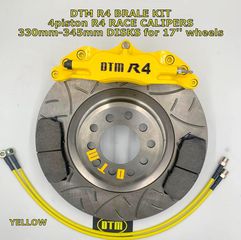 ΦΡΕΝΑ TOYOTA DTM R4 ΤΕΤΡΑΠΙΣΤΟΝΑ ΚΙΤ ΦΡΕΝΩΝ ME CALIPERS 4piston ΔΙΣΚΟΙ 330mm-340mm COROLLA CELICA GT86 HIACE RAV 4 YARIS all models