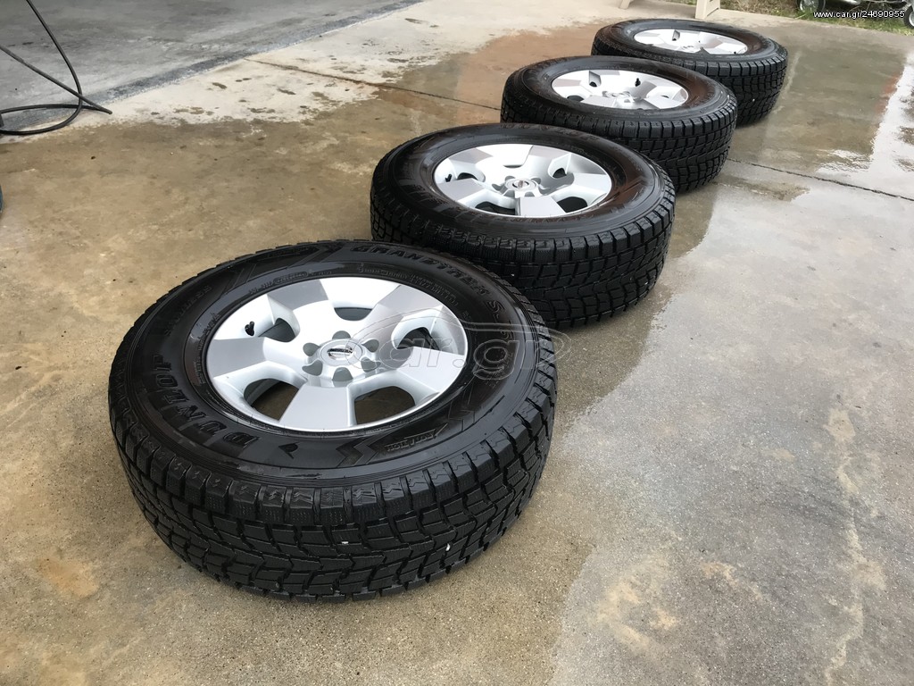 ΖΑΝΤΟΛΑΣΤΙΧΑ NISSAN NAVARA D40 255/70/16 MS DUNLOP GRANDTREK MS