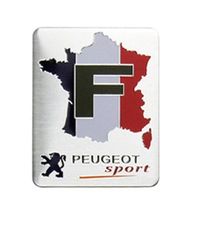 Αυτοκόλλητο ανάγλυφο Peugeot Κωδ.02