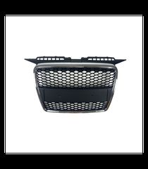 Μάσκα με σήμα για Audi A3 (2005-2008) - RS-Look με πλαίσιο χρωμίου