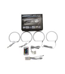 RGB δαχτυλίδια angel eyes led με επικάλυψη ματ για BMW E36 / E38 / E39 με τηλεχειρισμό για αλλαγή χρώματος