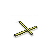 Universal led φώτα COB 17CM 10W - μαύρο - 2τμχ.