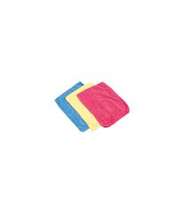 ΠΑΝΙΑ ΚΑΘΑΡΙΣΜΟΥ ΜΕ ΜΙΚΡΟΪΝΕΣ (MICROFIBRE) 40x30cm (ΚΙΤΡΙΝΟ/ΜΠΛΕ/ΚΟΚΚΙΝΟ) 3 ΤΕΜ.