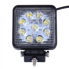 ΠΡΟΒΟΛΕΑΣ LED ΕΡΓΑΣΙΑΣ ΤΕΤΡΑΓΩΝΟΣ 27W 9 LED