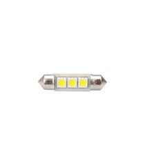 ΛΑΜΠΑΚΙΑ ΠΛΑΦΟΝΙΕΡΑΣ C5W/C10W 12V 0,72W SV8,5 36mm CAN-BUS LED 3xSMD5050 PREMIUM ΛΕΥΚΟ BLISTER 2ΤΕΜ