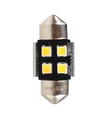 ΛΑΜΠΑΚΙΑ ΠΛΑΦΟΝΙΕΡΑΣ C5W/C10W 12V SV8.5 0,5W 31mm 4xSMD2835 LED OSRAM CAN-BUS ΛΕΥΚΟ 2ΤΕΜ. M-TECH