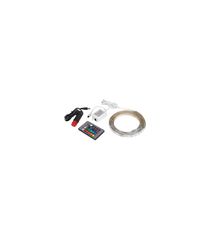 ΤΑΙΝΙΑ 60LED 12/24V RGB MULTICOLOR 200cm ΜΕ ΦΙΣ ΑΝΑΠΤΗΡΑ ΚΑΙ ΤΗΛΕΧΕΙΡΙΣΜΟ 16 ΧΡΩΜΑΤΩΝ ΚΑΙ 3 ΧΡΗΣΕΩΝ