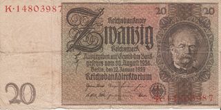 20 Μάρκα Γερμανίας του 1929