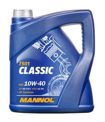 MANNOL CLASSIC 10W-40 ΗΜΙΣΥΝΘΕΤΙΚΟ ΓΕΡΜΑΝΙΚΟ 5L