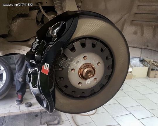Audi 6 πιστονα φρενα με 350 - 375 - 400 διαμετρου δισκους a4 s4 rs4 b9 8w- a5 s5 rs5 8f - Q3 Q5 Q7 TT TTRS