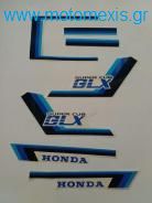 Αυτοκολλητα Honda GLX καρτελα σετ μπλε   THΛ 2310512033