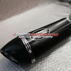 SYM VF 185 EURO 4  Εξάτμιση Racetech Black Carbon Titanium