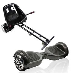 ΣΕΤ ΗΛΕΚΤΡΙΚΟ ΠΑΤΙΝΙ HOVERBOARD 6,5" GYROPODE G1 CARBON ΚΑΙ SMART BALANCE WHEEL HOVERBOARD GOKART ΚΑΘΙΣΜΑ