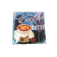 ΑΥΤΟΚΟΛΛΗΤΟ HOME DECOR ΑΝΑΓΛΥΦΟ COFFEE LATTE 29,5x28,5CM WX-BAR