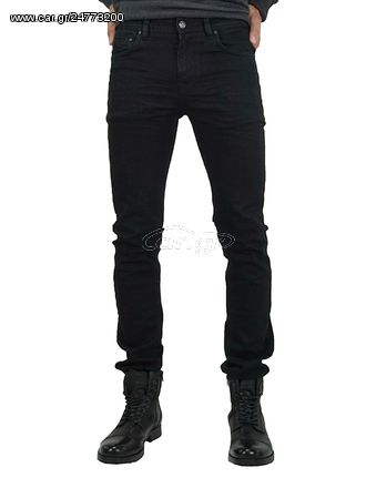 Marcus Ανδρικά Βαμβακερά Jeans "ZODY" Μαύρο Slim Fit (14-200149) (80% Βαμβάκι, 18% Πολυεστέρας, 2% Ελαστέν)