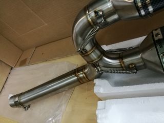 Τελικά Akrapovic μαζί με διχάλα (pipe link),... κομπλέ 200€ για FAZER 600 2004-2011-thumb-5