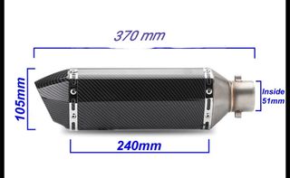 Τελικά Akrapovic μαζί με διχάλα (pipe link),... κομπλέ 200€ για FAZER 600 2004-2011-thumb-10