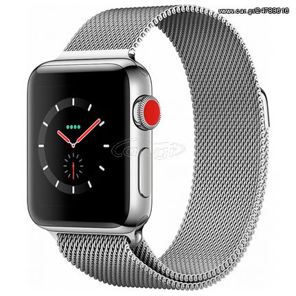 Milanese Loop Silver για Apple Watch 42/44/45/46/49mm