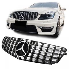 ΕΜΠΡΟΣΘΙΑ ΜΑΣΚΑ AMG LOOK ΓΙΑ MERCEDES-BENZ C-CLASS (W204,S204)