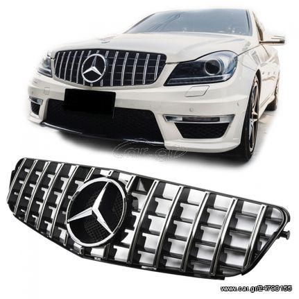 ΕΜΠΡΟΣΘΙΑ ΜΑΣΚΑ AMG LOOK ΓΙΑ MERCEDES-BENZ C-CLASS (W204,S204)