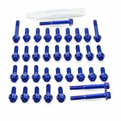 ΒΙΔΕΣ ΕΞΑΓΩΝΕΣ ALUMINIUM ENGINE KIT MT-09 BLUE EYA356HXRBE| PRO BOLT